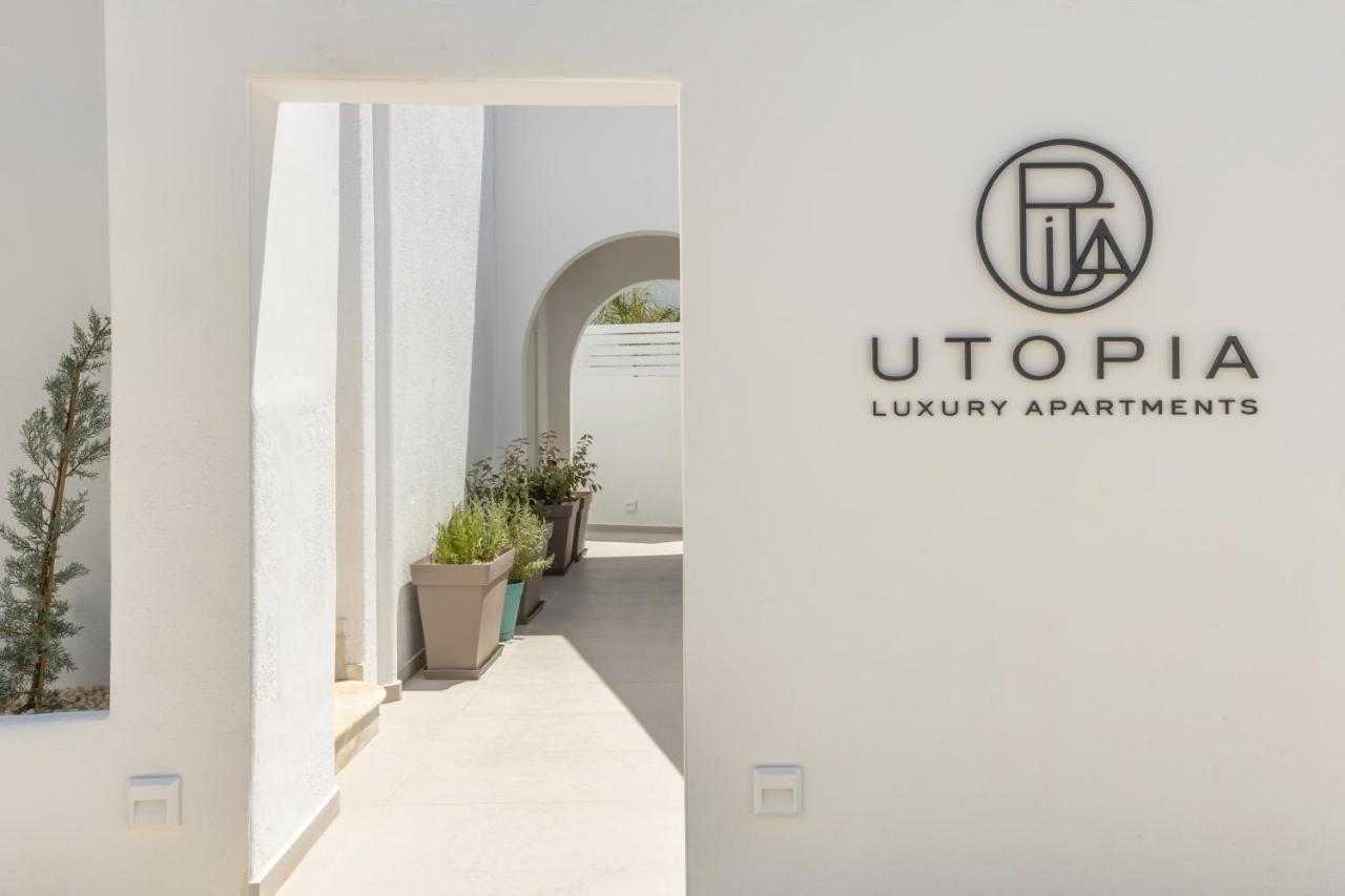 Utopia Luxury Apartments Naoussa Exterior foto